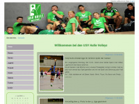 usv-volley.de Webseite Vorschau