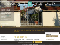 chalet-valley.de Webseite Vorschau