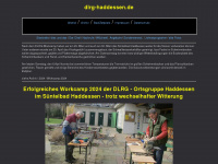 dlrg-haddessen.de Webseite Vorschau