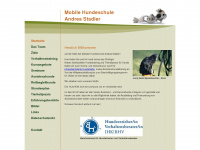 hundeschule-andrea-stadler.de Webseite Vorschau