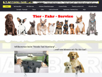 hunde-taxi.de Webseite Vorschau