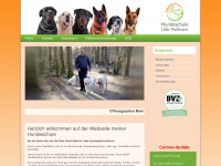 hundeschule-uh.de Webseite Vorschau