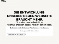 vxl.ch Webseite Vorschau