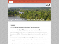buergerverein-wedau-bissingheim.de Webseite Vorschau