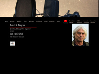 andre-beyer.com Webseite Vorschau