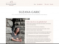 suzanagaric.de Webseite Vorschau