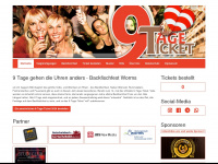 9tageticket.de Webseite Vorschau