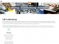lm-lettershop.de Webseite Vorschau