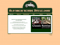 oldtimerfreunde-duesseldorf.de Webseite Vorschau
