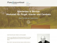 pianofortewerkstatt.de Webseite Vorschau