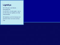 lighteye.de Webseite Vorschau