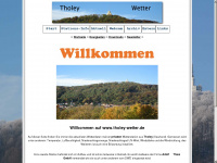 tholey-wetter.de Webseite Vorschau