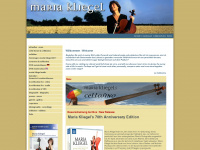 maria-kliegel.com Webseite Vorschau