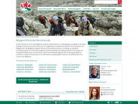 bergsteigen.naturfreunde.de Webseite Vorschau