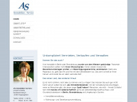 as-immobilien-service.com Webseite Vorschau