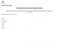 citroen-partner.at Webseite Vorschau