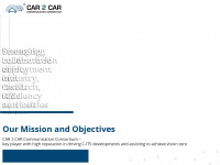car-2-car.org Webseite Vorschau