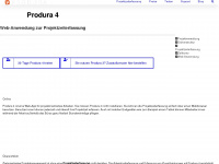 produra.de Webseite Vorschau