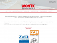 montec-gmbh.net Webseite Vorschau
