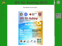 wir-fuer-aubing.org Webseite Vorschau