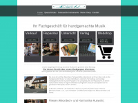 musik-leipold.de Webseite Vorschau
