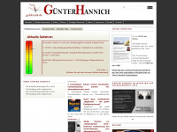 guenter-hannich.com Webseite Vorschau