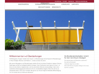 r-d-ueberdachungen.de Webseite Vorschau