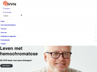 hemochromatose.nl Webseite Vorschau