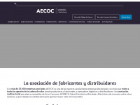 aecoc.es Webseite Vorschau