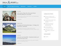 diga-sports.de Webseite Vorschau