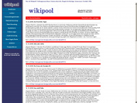 wikipool.net Webseite Vorschau