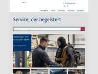 metallservice.ch Webseite Vorschau
