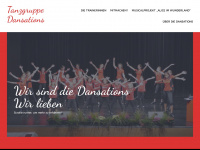 dansations.at Webseite Vorschau