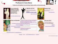 irene-heise.com Webseite Vorschau