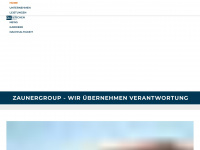 zaunergroup.com Webseite Vorschau