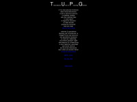 tupg.org Webseite Vorschau