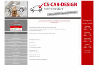 cs-car-design.de Webseite Vorschau