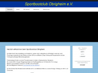 sbc-obrigheim.de Webseite Vorschau