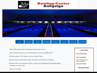 bowling-goslar.de Webseite Vorschau