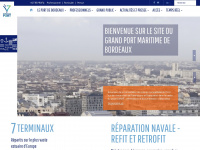 bordeaux-port.fr Webseite Vorschau