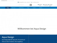 aquadesign.de Webseite Vorschau