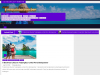 tranquilobackpackers.com Webseite Vorschau