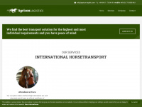 agricon-horsetransports.de Webseite Vorschau