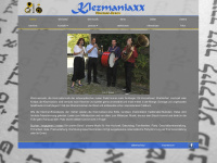 klezmaniaxx.de Webseite Vorschau