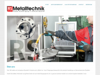 rs-metalltechnik.de Webseite Vorschau