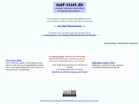 surf-start.de Webseite Vorschau