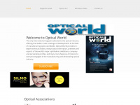 optical-world.co.uk Webseite Vorschau