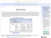 xml-converter.com Webseite Vorschau