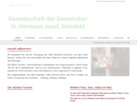 gdg-steinfeld.de Webseite Vorschau