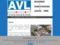 avl-engineering.de Webseite Vorschau